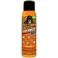 Gorilla 6341502 Spray Adhesive, Clear, 14 oz Bottle