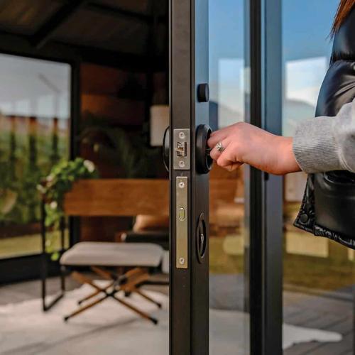 Cypress 11x14 1 - Folding Sliding Door / Peak Roof / Corner Shear Panels