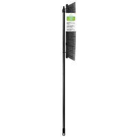 Simple Spaces 3024 Push Broom, 24 in L Trim, 55-1/8 in L, Threaded, Metal Handle