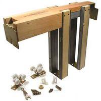Johnson Hardware 153080HD Pocket Door Frame Kit, 1-3/4 in Thick Door