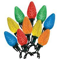 Hometown Holidays W11L1966 Light Set, Christmas, 120 V, 3.6 W, 20-Lamp, Blue/Green/Orange/Red/Purple Lamp
