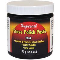 Imperial KK0059 Stove Polish, Paste, Opaque Black, Neutral Oil, 6 fl-oz Jar