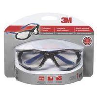 3M 7100115673 Performance Eyewear, Scratch-Resistant Lens, Blue Frame, UV Protection: Yes