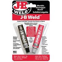 J-B Weld 8265SF Epoxy, Dark Gray, Solid, 2 oz Twin Tube, Compositions: Bisphenol-A-(Epichlorhydrin)