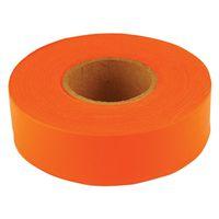CH Hanson 17022 Flagging Tape, 300 ft L, 1-3/16 in W, Orange, Polyethylene