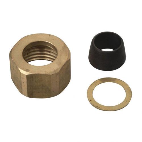 NUT TAILPIECE COUP.M5960 BRASS