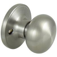 ProSource TFX240V-PS Dummy Knob, TF Design, 1-3/8 to 1-3/4 in Thick Door, Satin Nickel, 65.7 mm Rose/Base