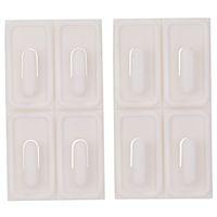 ProSource PH-122300-PS Mini Hook, 100 g, 1-Hook, Plastic, White, White