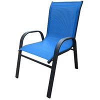 Seasonal Trends 50483 Kid's Stack Chair, 2 to 6 years, Bright Blue, 23.03 in OAH