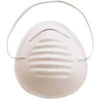 ProSource, TGE-DM01 Disposable Dust Mask, 5-1/4 in L x 4-1/4 in W Mask, Polypropylene Facepiece, White