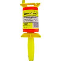 Stringliner 25459 Line Reel, 500 ft L Line, Fluorescent Orange Line, 1/2 in Dia