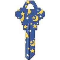 Hy-Ko 16010SC1-03 Key Blank, Celestial, Brass, Painted