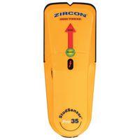 Zircon StudSensor Pro 35 Series 69650 Stud Finder, 9 V Battery, Detectable Material: Metal/Wood