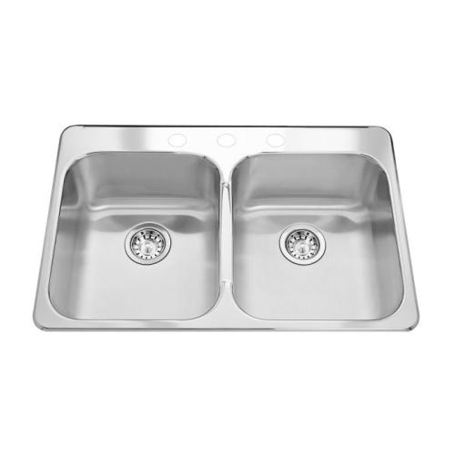DOUBLE STAINLESS SINK