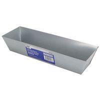Vulcan 15003 Drywall Mud Pan, 150 cu-in Capacity, 12-7/8 in L Bottom, 3 in W Bottom, Galvanized Steel