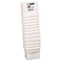 Amerimax 37084 Gutter Elbow, 2 x 3 in Gutter, Plastic, White