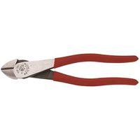 Klein Tools D228-8 Diagonal Cutting Plier, 8-1/16 in OAL, 1-3/16 in Cutting Capacity, Red Handle, Pistol-Grip Handle