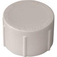 IPEX 435427 Pipe Cap, 1-1/2 in, FPT, White, SCH 40 Schedule, 150 psi Pressure
