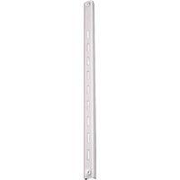 Knape & Vogt 80 80 WH 36 Series Shelf Standard, White, 320 lb, 16 ga Thick Material, 5/8 in W, 36 in H, Steel