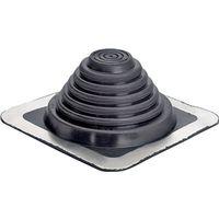 Hercules Master Flash Series 14052 Roof Flashing, 8 in OAL, 8 in OAW, EPDM Rubber