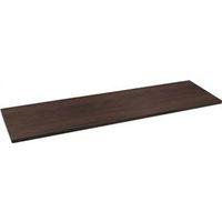 Knape & Vogt 1980 ESP 12X24 Series Shelf Board, 24 in L, 12 in W, Espresso, For: KV Standard/Bracket Shelving Systems