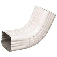 Amerimax 27064 Front Gutter Elbow, Aluminum, White