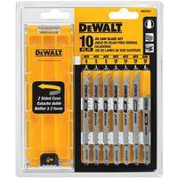 DEWALT DW3741C Jig Saw Blade Kit, 10-Piece, HCS