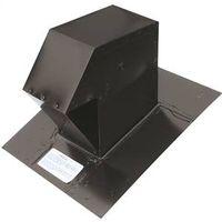 SLOPE ROOF EXHAUST TRAP BLK