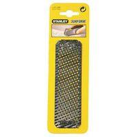 STANLEY Surform 21-398 Replacement Blade, Pocket Fine Cut Teeth, 1-5/8 in W, 5-1/2 in L, Steel