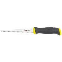 STANLEY 20-556 Jab Saw, 6-1/4 in L Blade, Steel Blade, 8 TPI, Cushion Grip Handle, Plastic/Rubber Handle