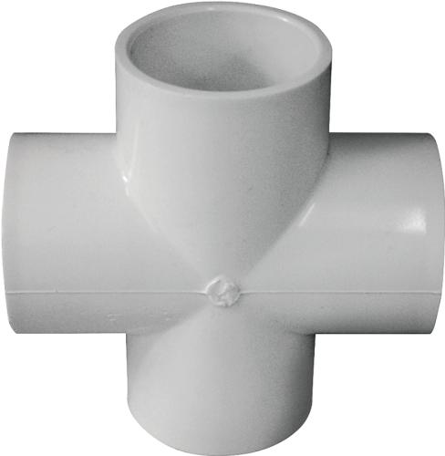 CROSS PVC SCH40 1-1/2IN