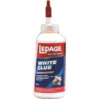 LePage 524381 Multi-Purpose Glue, White, 800 mL Bottle
