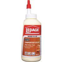 LePage 530539 Carpenter's Glue, Translucent Pale Yellow, 150 mL Bottle