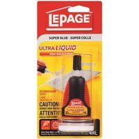 LePage 1864466 Super Glue, Clear, Liquid, 4 mL