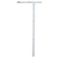 Johnson JTS48 Drywall T-Square, 1/8 in Graduation, Aluminum