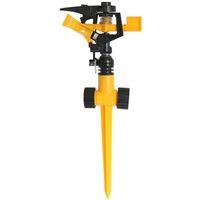 Landscapers Select DY601-7053L Lawn Sprinkler with 2-Way Spike, Female, Round, Plastic