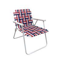 Seasonal Trends AC4007-RED Folding Web Chair, 30.71 in W, 23.62 in D, 22.83 in H, 250 lbs Capacity, Steel Frame