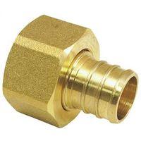 Apollo APXFF3434S Hose Pipe Adapter, 3/4 in, Barb x FPT, Brass, 200 psi Pressure