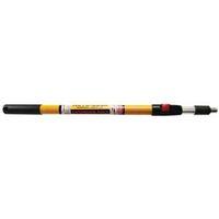 Bennett A LOCK 36 Extension Pole, 3 to 6 ft L, Aluminum/Fiberglass, Yellow