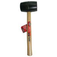 MALLET RUBB WOOD HNDL 16OZ BLK
