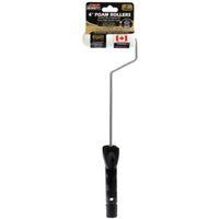 Bennett 4 FM KIT Paint Roller Kit, Foam Roller, 4 in L Roller