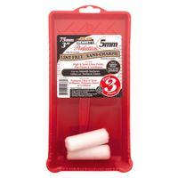 Bennett PS-75TR-JR Roller Set, Smooth Surface, Fabric/Plastic, 3-Piece