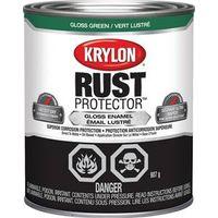 Krylon 469223000 Enamel Paint, Gloss, Green, 946 mL Can