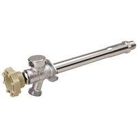 B & K 104-823HC Anti-Siphon Frost-Free Sillcock Valve, 6 in L, 1/2 x 3/4 in, MPT x Hose, 125 psi, Chrome, Brass Body