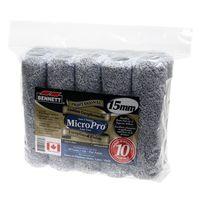 Bennett 10PK MP15MM Pile Roller, 15 mm Thick Nap, 240 mm L, Microfiber Cover