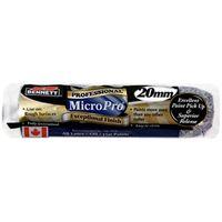 Bennett MP 20MM Roller Refill, 20 mm Thick Nap, 9-1/2 in L, Microfiber Cover