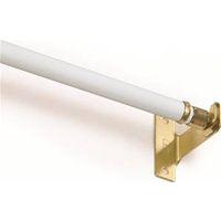 Kenney KN391/1 Sash Rod, 7/16 in Dia, 28 to 48 in L, White