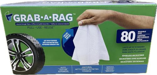 Grab-A-Rag Washable Microfibre Rags80-count