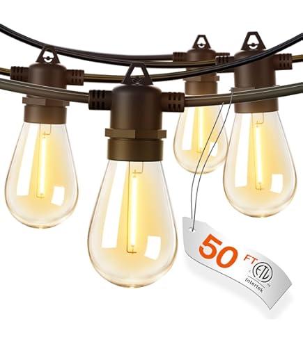 LUMINUS LED 48' STRING LIGHTS 2200K