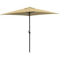 Seasonal Trends UMQ65BKOBD-04 Umbrella, 7.8 ft H, 6.5 ft W Canopy, 6.5 ft L Canopy, Square Canopy, Steel Frame
